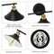 3-Light Industrial Black Wall Sconce Rustic Bathroom Vanity Light for Mirrors, Farmhouse, or Office